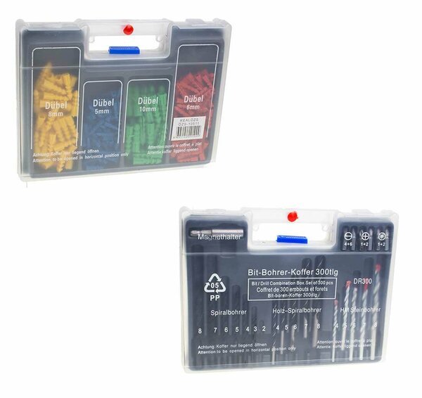 Matkap Ucu ve Dübel Seti 300 Parça