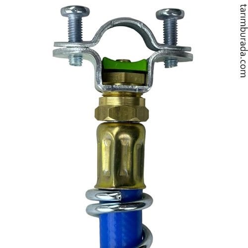 Kelepçe ve memli İlaçlama Yaylı Hortum 60 cm