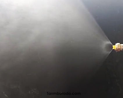 İlaçlama Pulverizatör Yelpaze Meme Ucu ve Somunu (Dar)