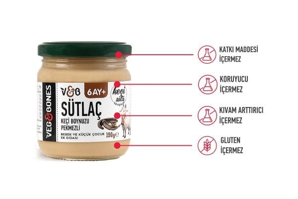 Keçi Sütlü Keçiboynuzu Pekmezli Sütlaç