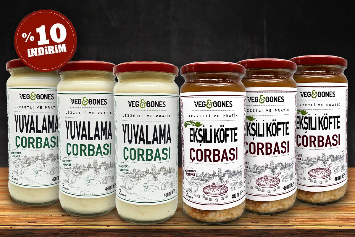 3 Yuvalama ve 3 Ekşili Köfte Çorbası Avantajlı Paket