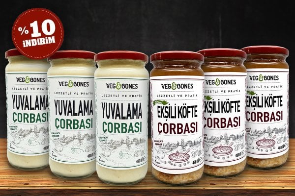 3 Yuvalama ve 3 Ekşili Köfte Çorbası Avantajlı Paket
