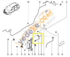 KADJAR Su Fiskiye Depo Borusu 289155808R