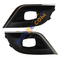 CLİO IV 2016 Sonrası ICON Nikelajlı Sis Far Kapak Tk 261A36157R 261A24028R