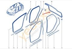 CAPTUR Bagaj Kapak Fitili 908301467R