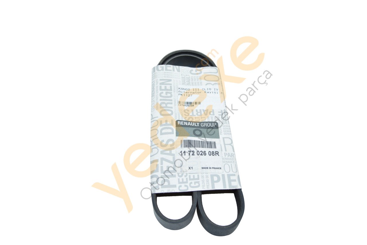 KANGO III CLIO IV Alternatör Kayışı 6PK1127 117203527R 117202608R 8200821816