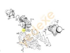 EMME MANİFOLD CONTASI OM622-OM626 MERCEDES VİTO 1.6 R9M  A6260940100
