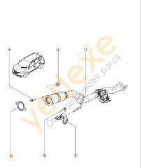 KADJAR TRAFİC III 1.6 Dci R9M Egzoz Manifold Contası