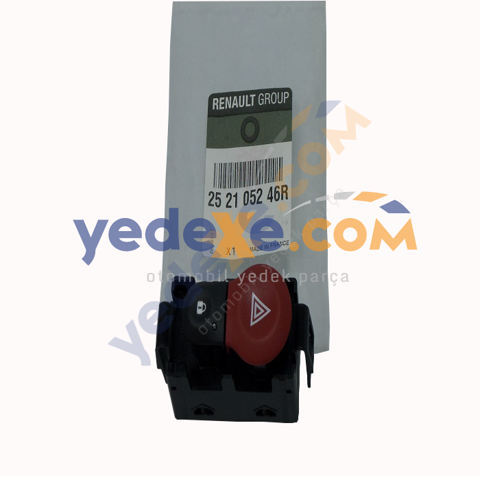 KANGO III Dörtlü Flaşör Düğmesi 8200523299