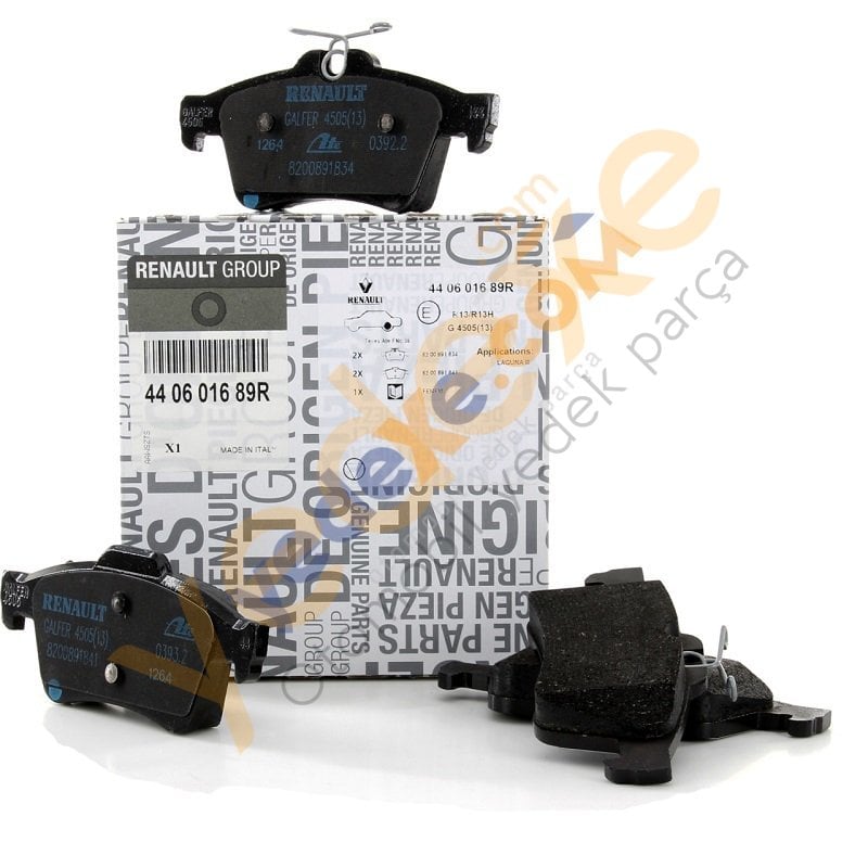 LAGUNA III Arka Fren Balata Tk. 440601689R 440600002R
