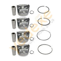R19 LAGUNA MEGANE 1.8 8V F3P PİSTON SEGMAN TK STD 7701685393