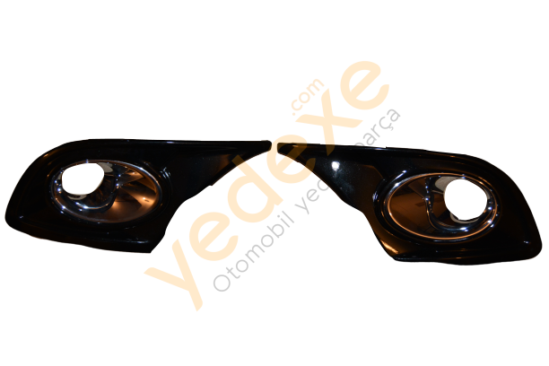 MEGANE III 12 Sonrası Sis Far Çercevesi Takım Nikelajlı 620727243R 261521021R
