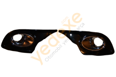 MEGANE III 12 Sonrası Sis Far Çercevesi Takım Nikelajlı 620727243R 261521021R