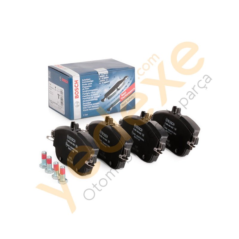 ÖN FREN BALATASI TK W245 B 180 11-> W169 A-CLASS A 180 CDI 12 -> A180  A0004209104