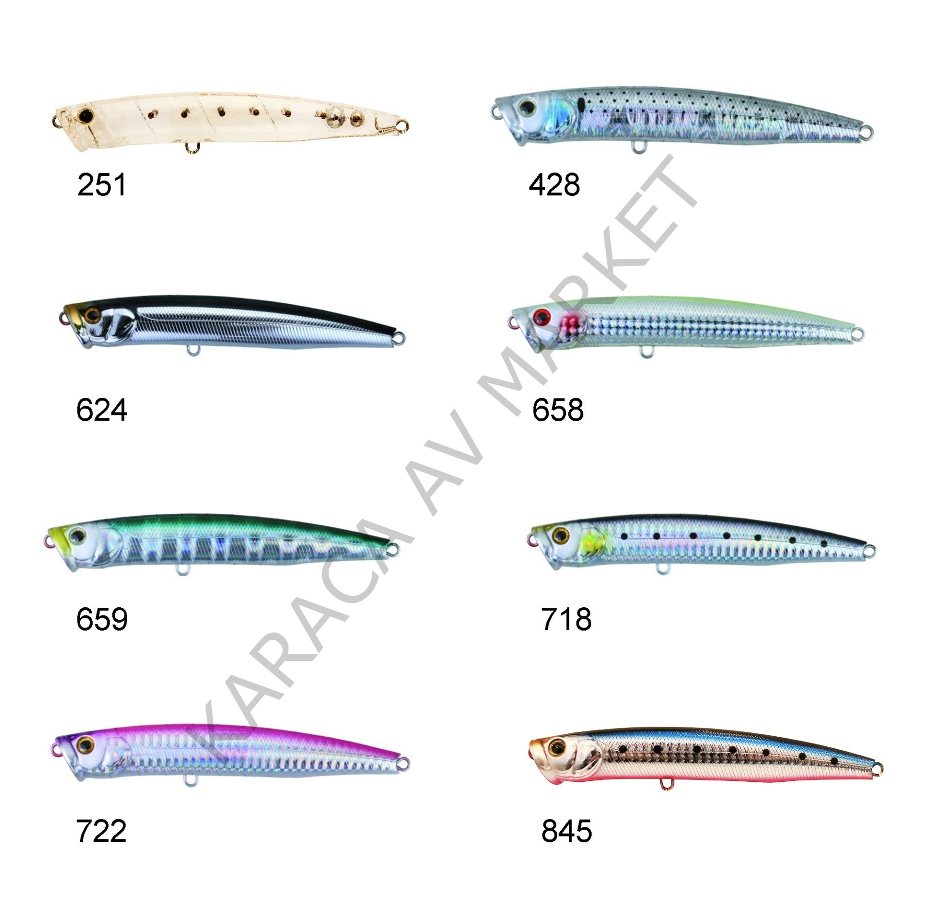 Zipbaits Skinny Pop Floating 130mm Su Üstü Popper 24gr Maket Balık