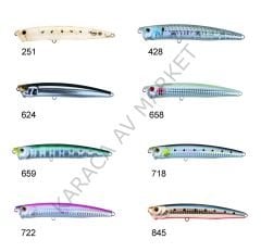 Zipbaits Skinny Pop Floating 130mm Su Üstü Popper 24gr Maket Balık