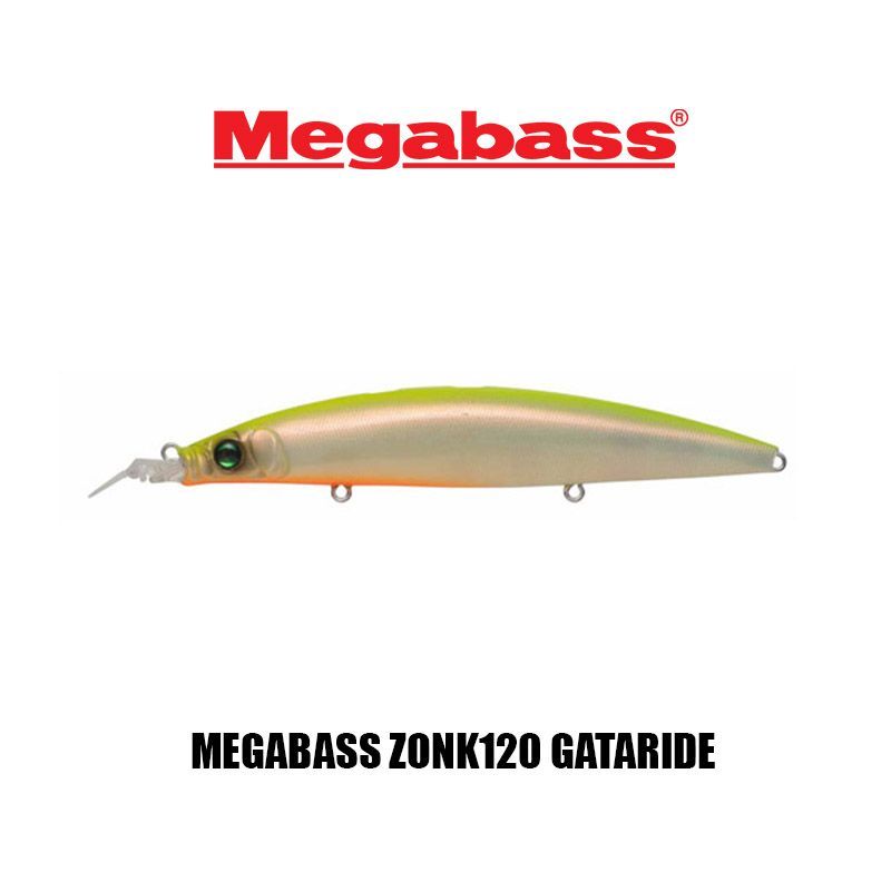 MEGABASS ZONK120 GATARIDE (HI-PITCH) PM HOT SHAD