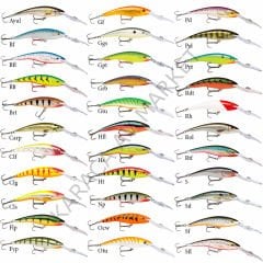 Rapala Deep Tail Dancer 90 mm 13 gr 6 mt dalarlı