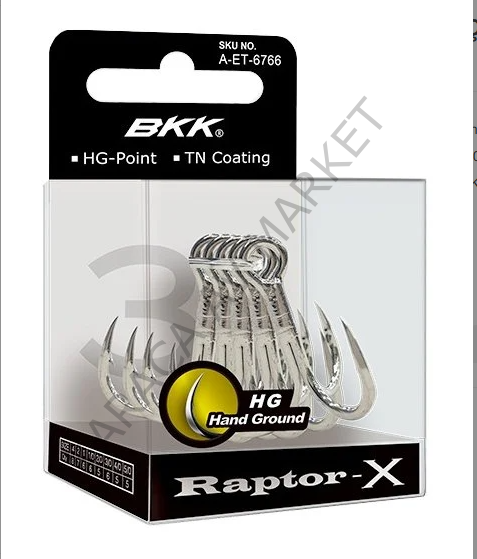 BKK Raptor-X Üçlü Olta İğnesi
