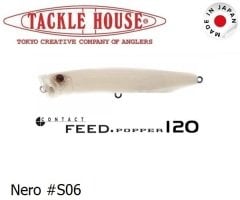 Tackle House Feed Popper 120 Nero #S06