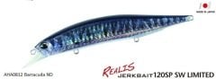 Realis Jerkbait 120SP SW AHA0812 / Barracuda ND
