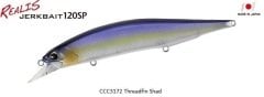Duo Realis Jerkbait 120SP CCC3172 / Threadfin Shad