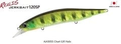 Duo Realis Jerkbait 120SP AJA3055 / Chart Gill Halo