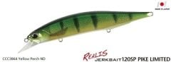 Duo Realis Jerkbait 120SP Pike CCC3864 / Yellow Perch ND