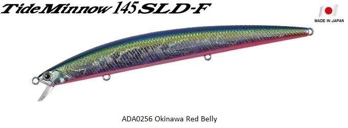 Duo Tide Minnow 145 SLD-F ADA0256 / Okinawa Red Belly
