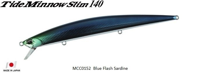 Duo Tide Minnow Slim 140 MCC0152 / Blue Flash Sardine