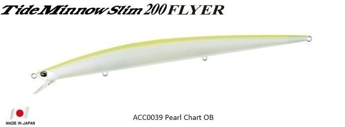 Duo Tide Minnow Slim Flyer 200 ACC0039 / Pearl Chart OB