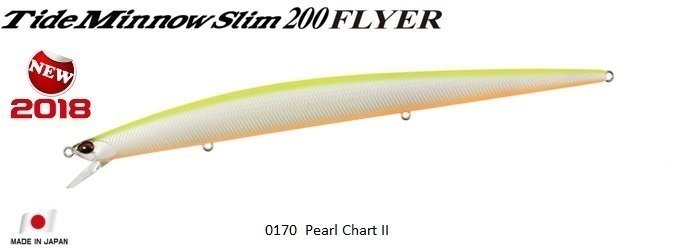 Duo Tide Minnow Slim Flyer 200 ACC0170 / Pearl Chart II