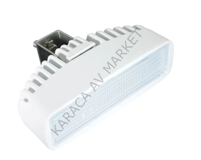 Aqua LED'li Güverte Aydınlatma Lambası Beyaz, 18W, 12&24V DC, Multivolt