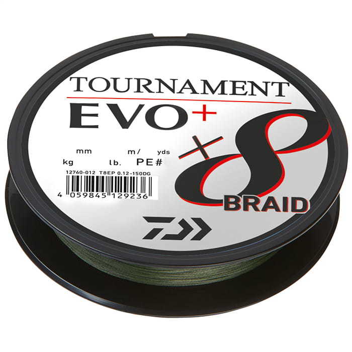 Daiwa Tournament EVO+ 8B Dark Green İp Misina (270m)