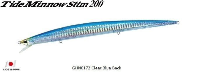 Duo Tide Minnow Slim 200 GHN0172 / Clear Blue Back