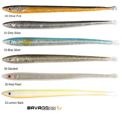 Savagegear LB Sandeel Slug 16.5 cm 5 Adet Suni Yem