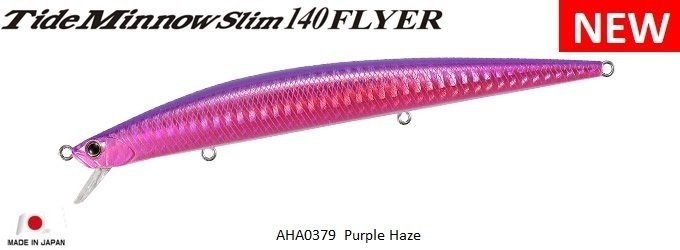 Duo Tide Minnow Slim Flyer 140 AHA0379 / Purple Haze