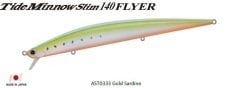 Duo Tide Minnow Slim Flyer 140 AST0333 / Gold Sardine
