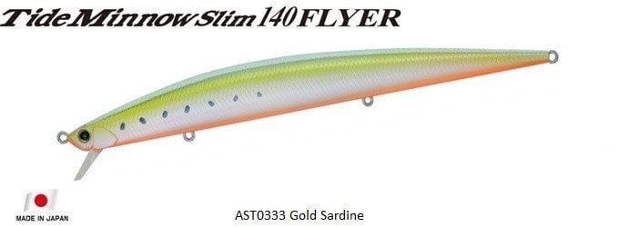 Duo Tide Minnow Slim 175 FLYER AST0333 Gold Sardine