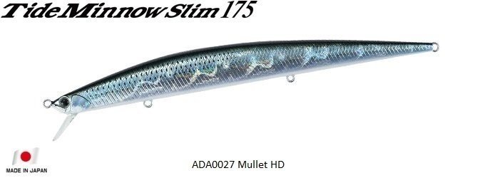 Duo Tide Minnow Slim 175 ADA0027 / Mullet HD DUO