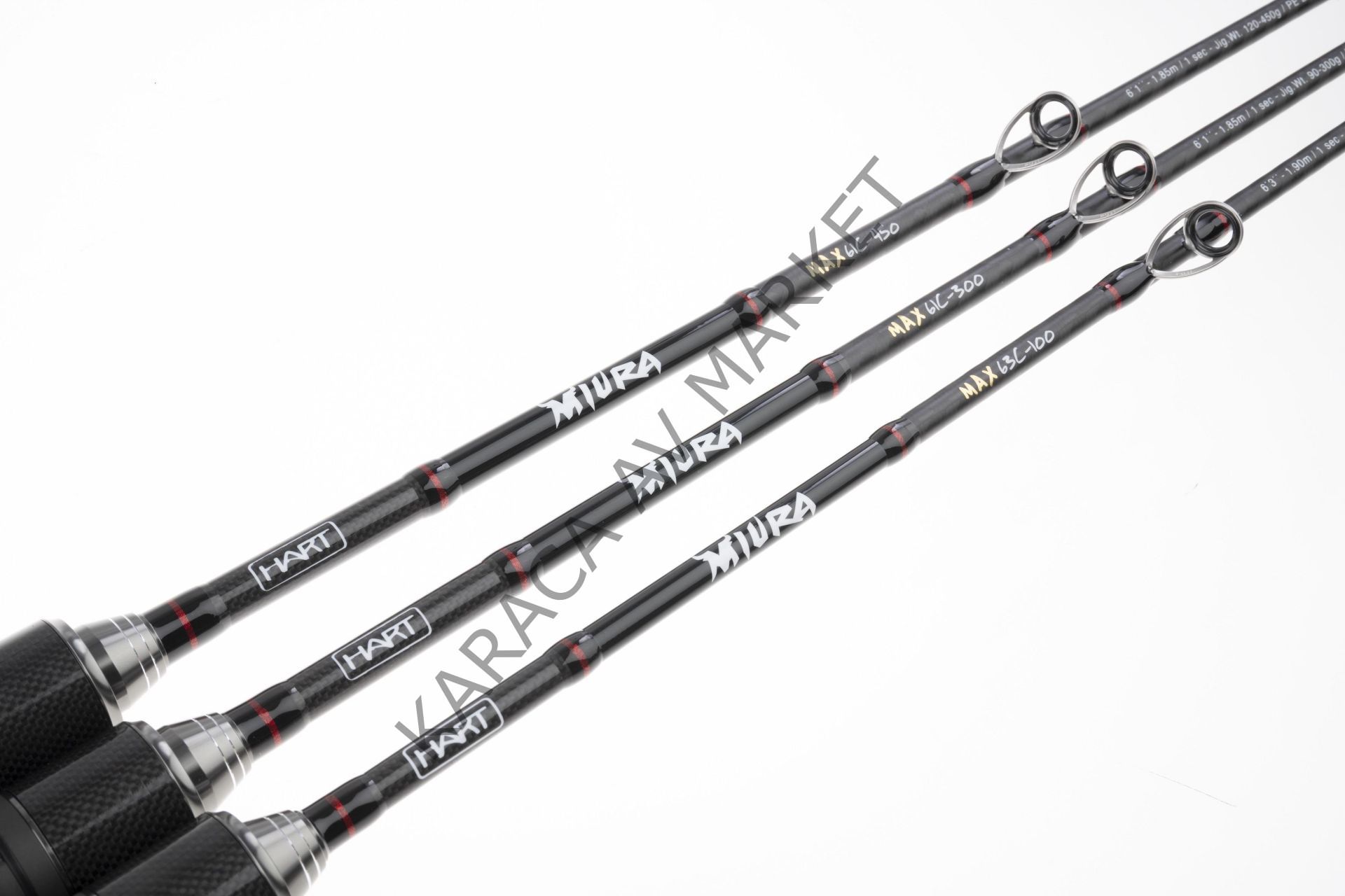 Hart Miura Max B4 185cm Drag Max 35Kg PE1.5-5 90/300g Slow Jig Kamışı