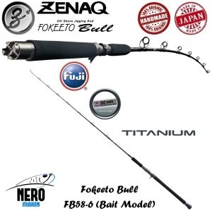 Zenaq Fokeeto Bull FB58-6 Jig Kamışı  172 cm. Max. 270 g.