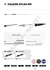 Falkor Atlas 631B SJ PE 2-4 Max 300g 1.90m Tetikli Slow Jig Kamışı