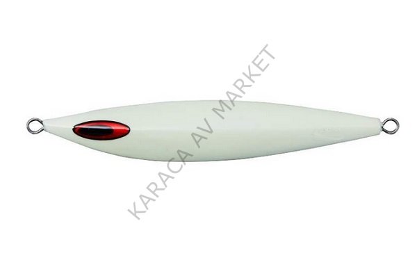 Daiwa Saltiga FK Jig Metal Lure - 6.3 Oz (180g), MG Full Silver For Saltwater Jigging