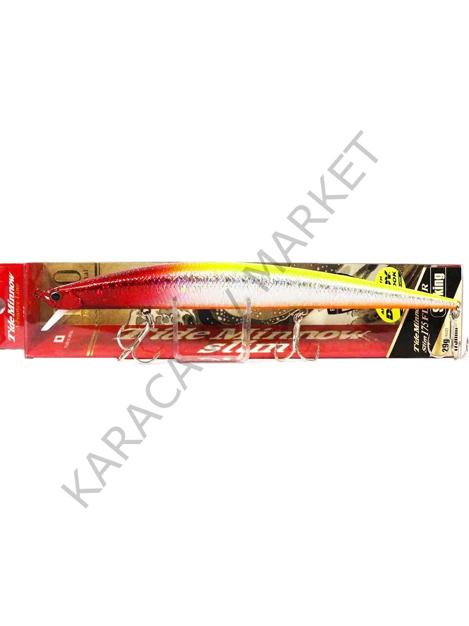 DUO Tide Minnow Slim Flyer 175 DPA0430 / Chart Back Red Head OB