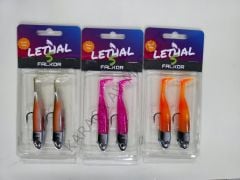 Falkor Lethal Small 40gr 2+2 Spin Silikon Yem