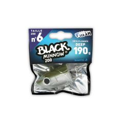 FIIISH BM200/5 BM211 JIG HEAD DEEP 190GR KAKI