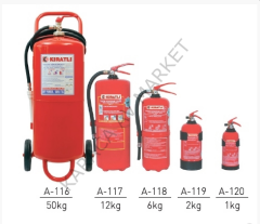 Abc Tozlu Söndürme Tüpü 2 kg Tekne ve botlar için (sertifikalı 2 yıllık )