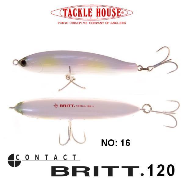 Tackle House Contact Britt CBP120 33gr. No: 16