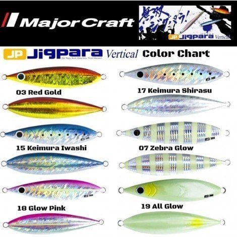 MAJOR CRAFT JIGPARA VERTICAL SLOW 180GR